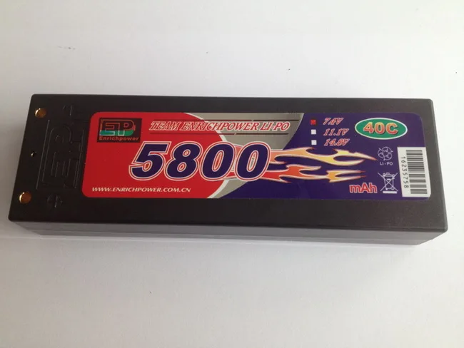 EP/обогатить питания завод Литий-Полимерный Аккумулятор 7 4 v 4500mah rc автомобиль Lipo Battery pack 5 мм батареи Футляр чехол на радиоуправлении