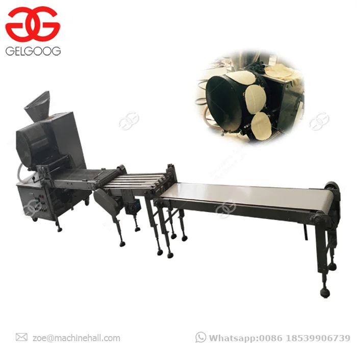 Horizontal Stainless Steel Ethiopian Food Injera Bread Making Machine