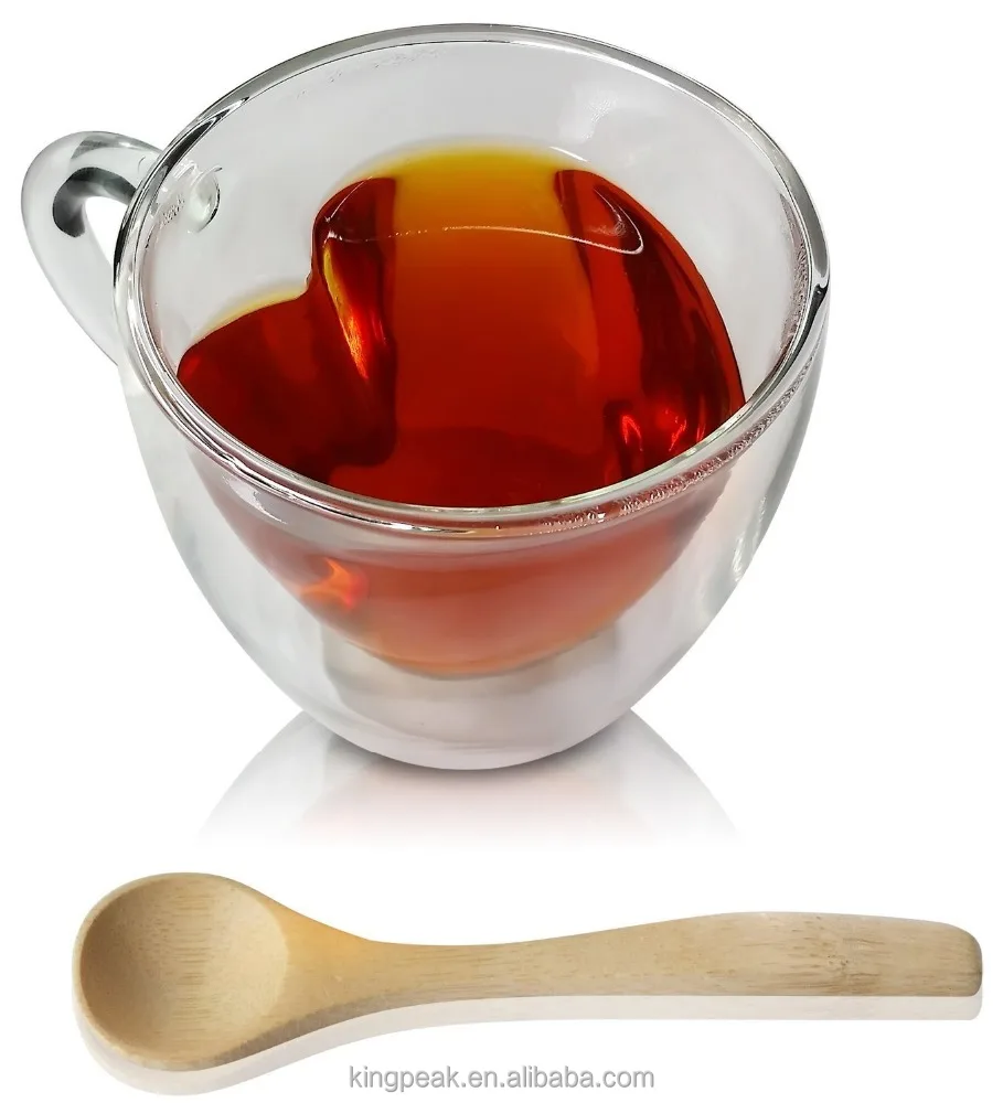 
 Хит продаж 2020, стеклянная чашка для чая с ручкой в форме сердца, прозрачная двухслойная стеклянная кружка для влюбленных кофе, послеобеденного чая  