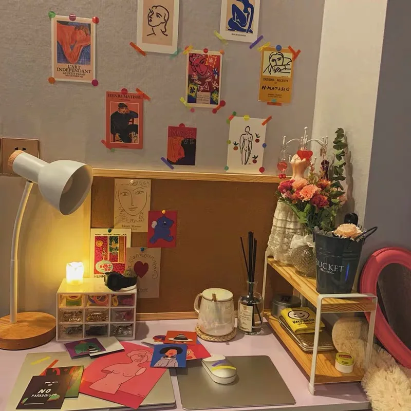 Official Wood Framed Cork Bulletin Board, Wall Mountable Push Pin Notice