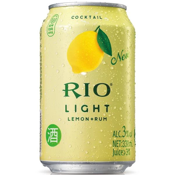 
Консервированный лимонный ром с ароматизированным коктейлем RIO, молодежное и популярное Фруктовое вино с низким содержанием алкоголя из Китая, 