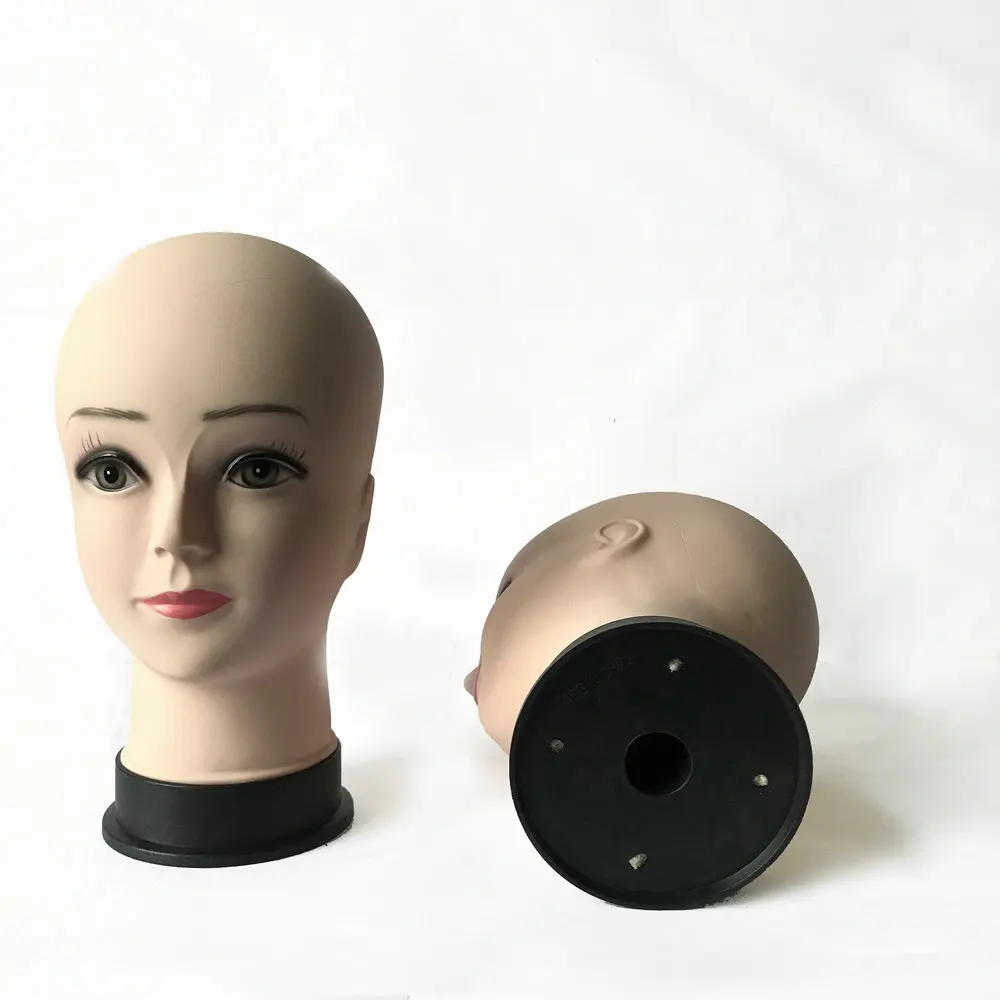 
China wholesale wig display female makeup mannequin head without hair 