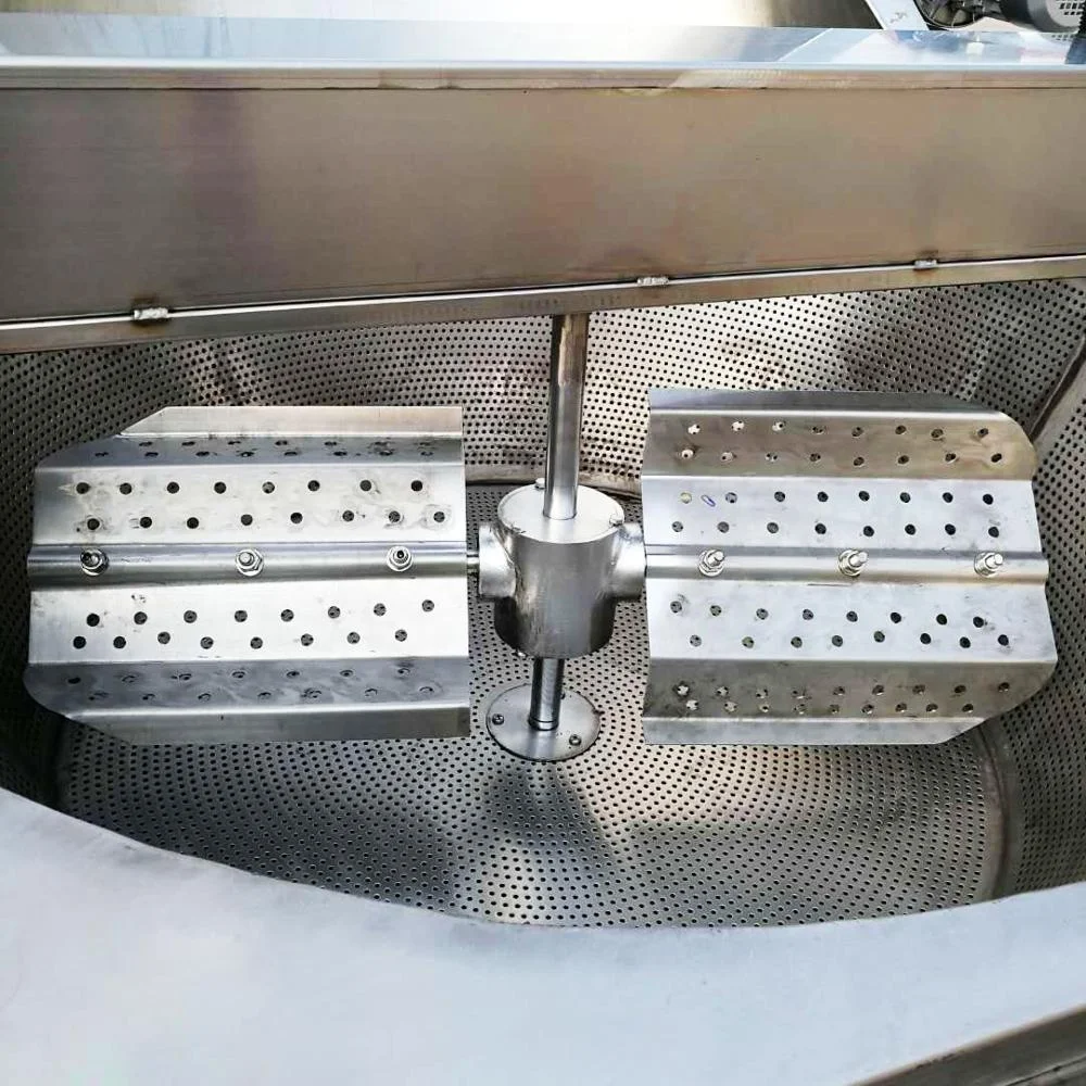 commercial stainless steel banana chips vacuum frying machine