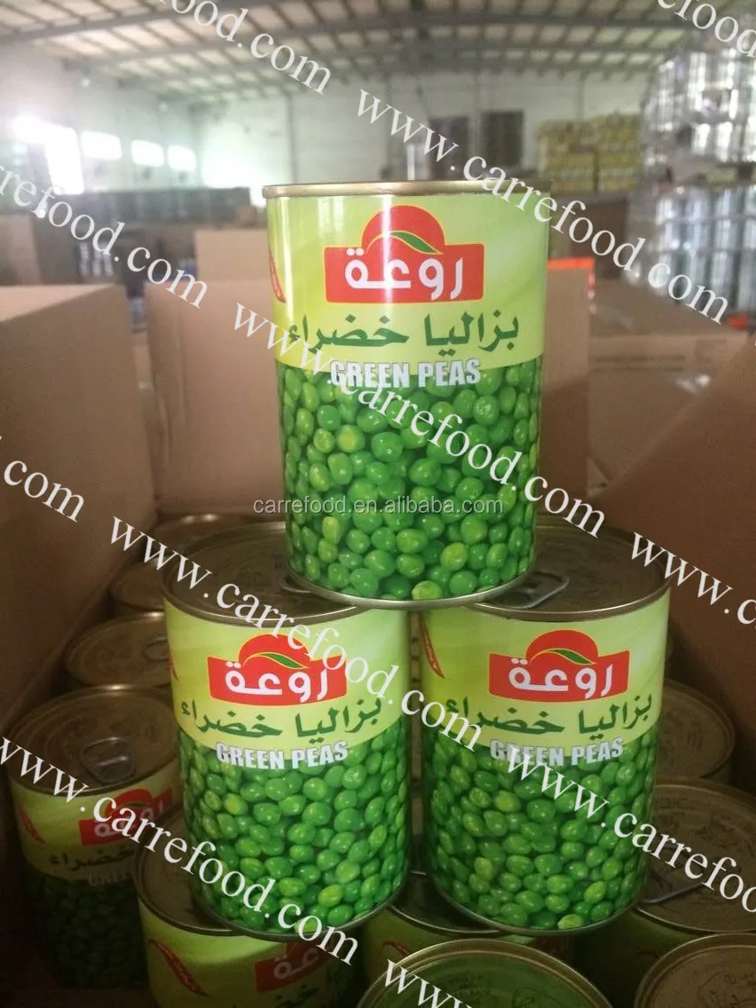 Зеленый гигантский сладкий горох от fujian carre food co