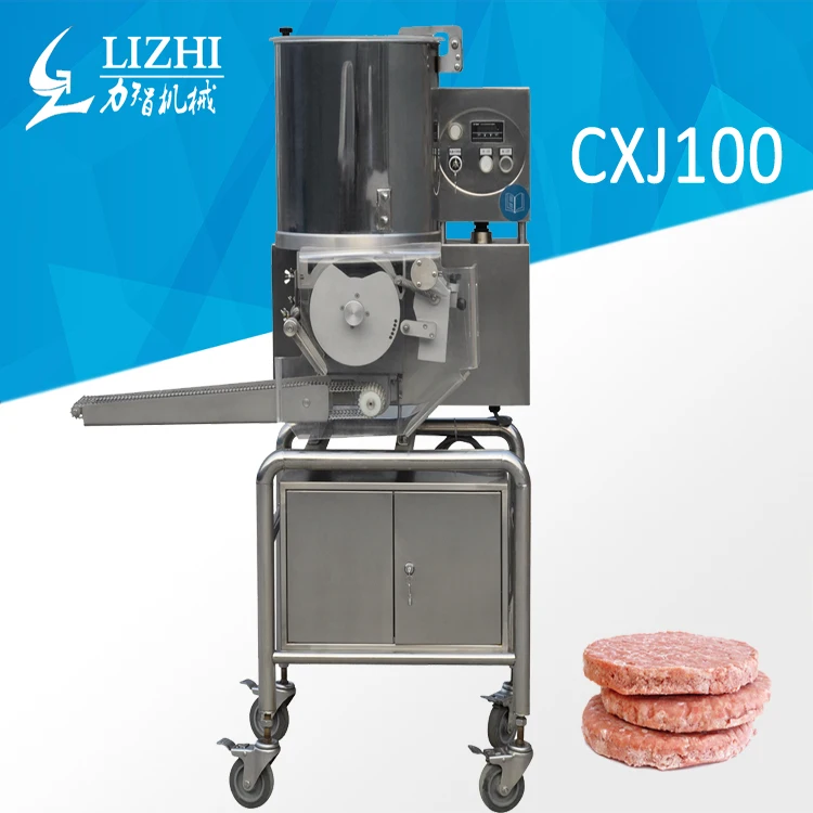 Automatic Burger Patty Meat Pie Making Machine/ Burger Patty  cheese culet Making Machine