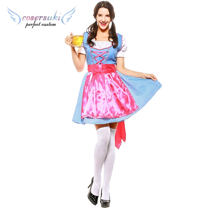 German beer short maid costume Halloween cosplay prom performance clothing export game clothing