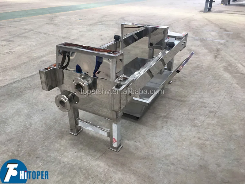 Small Recesses Plate Filter press with SS 304 body and plates of PP