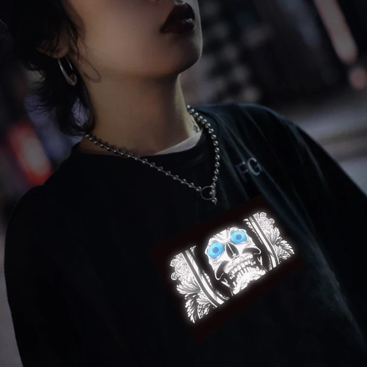 el t-shirt sound activated equalizer t shirt