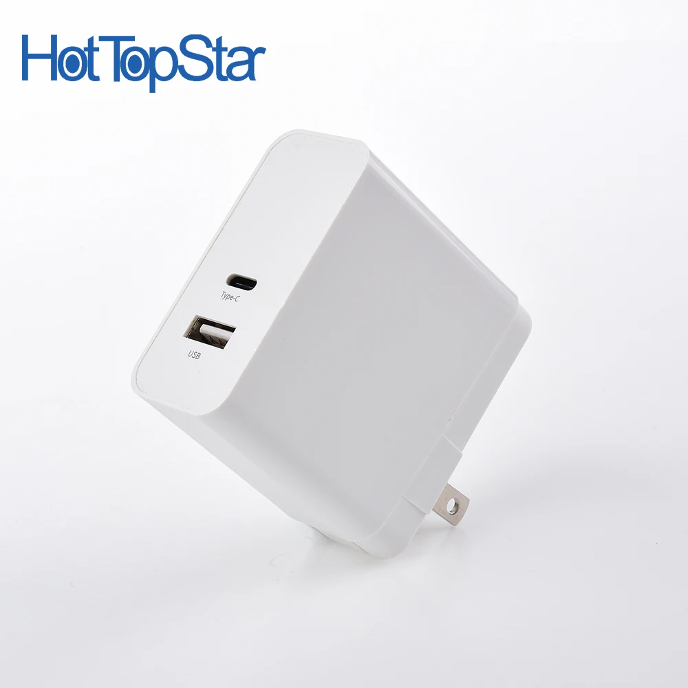 Устройство работающее от прикуривателя с 2 портами 30 Вт с разъемом USB Type-C PD QC3.0 USB 5V 2.4A функция быстрой зарядки мобильного телефона, настенное зарядное устройство, адаптер,