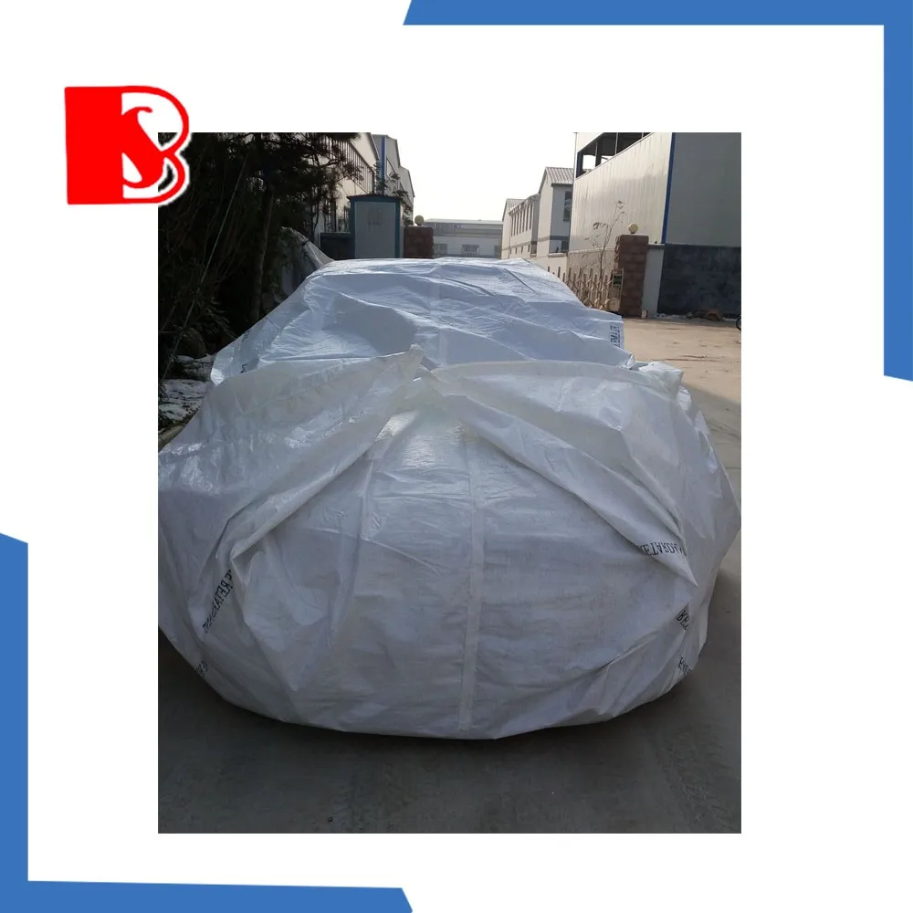 
 Автомобильный прозрачный чехол из полиэтилена высокой плотности с защитой от затопления  