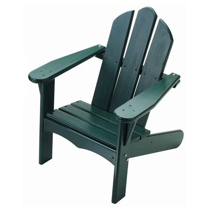 New Design Single Seater Wooden Nature Pleasant Bay Acacia Chair White Outdoor Garden Furniture