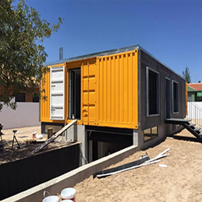 Контейнерное здание салонный корабельный дом 40 футов дешевый легкий стальной сборный для виллы от китайского поставщика