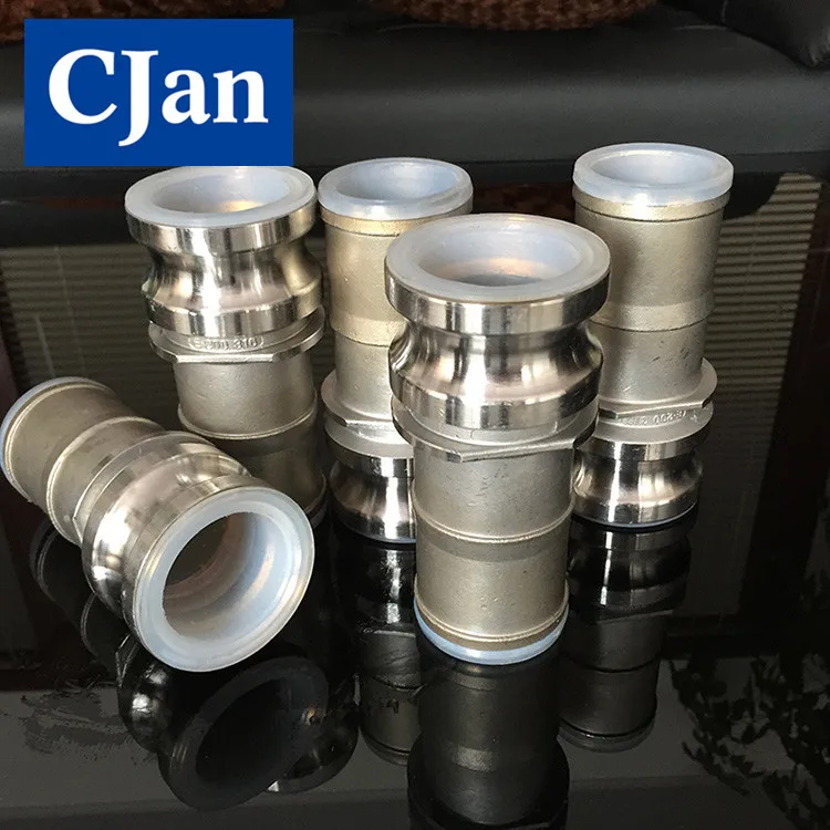 PFA линейный camlock E адаптер быстроразъемные соединения