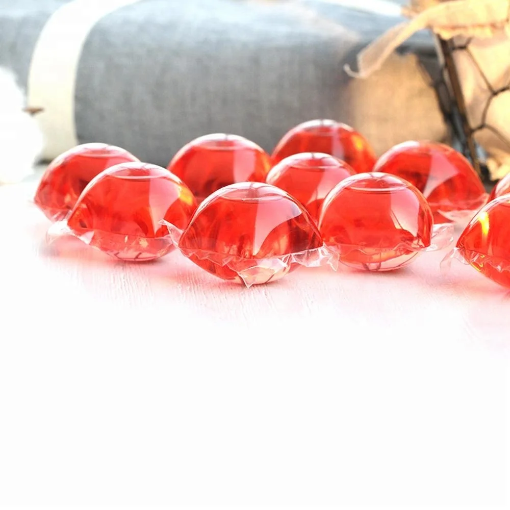 Высококонцентрированные моющие капсулы, жидкое моющее средство, гелевый шар