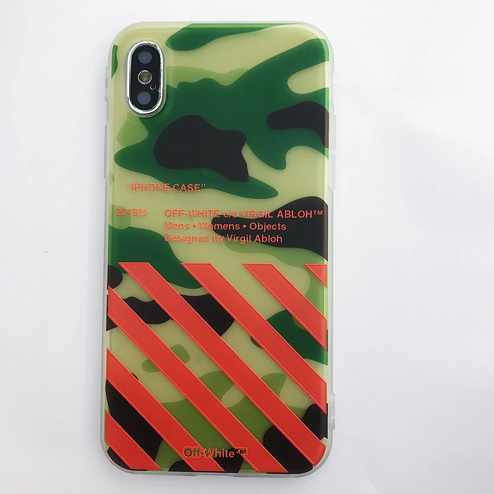 Модный дизайн 6 7 8 Plus X ТПУ для iPhone чехол для телефона