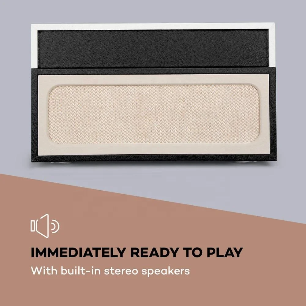 Crosely style record player old turntable,portable phonograph with stands