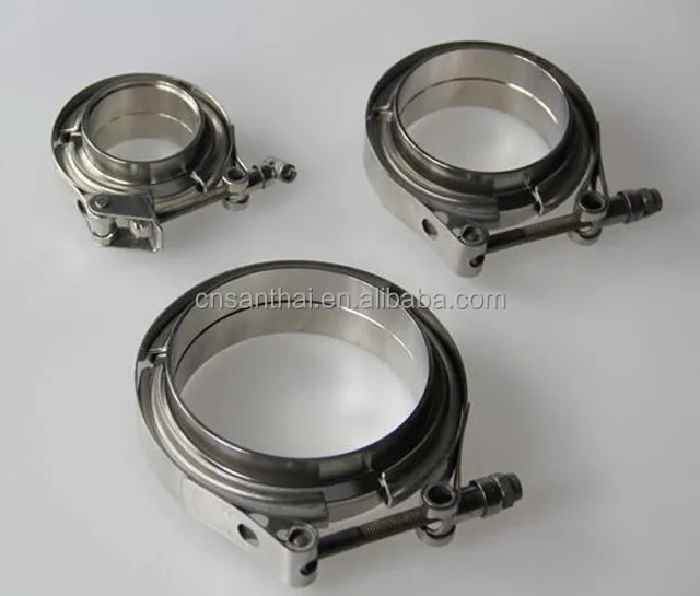 Male Female Flange Stainless Steel Pipe V Band Clamp (60700255442)