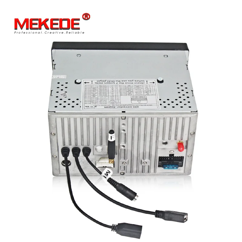  MEKEDE 2din Android 8 1 автомобильный стерео Мультимедийный Плеер для Chery A3 A5 Tiggo Пасхальный с WIFI радио TDA7851 GPS навигация