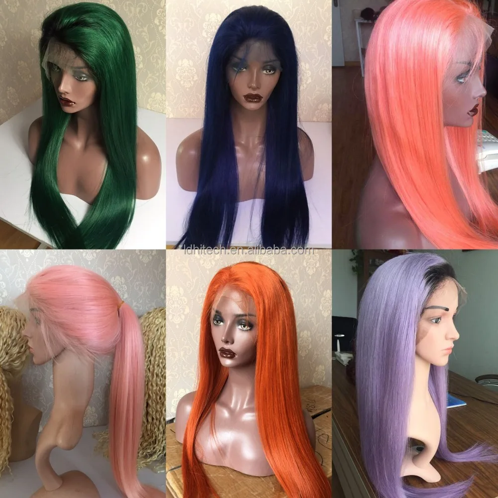 cheap wholesale manufacturer blonde 1b roots straight strong no shedding cuticle aligned virgin human hair lace front wigs