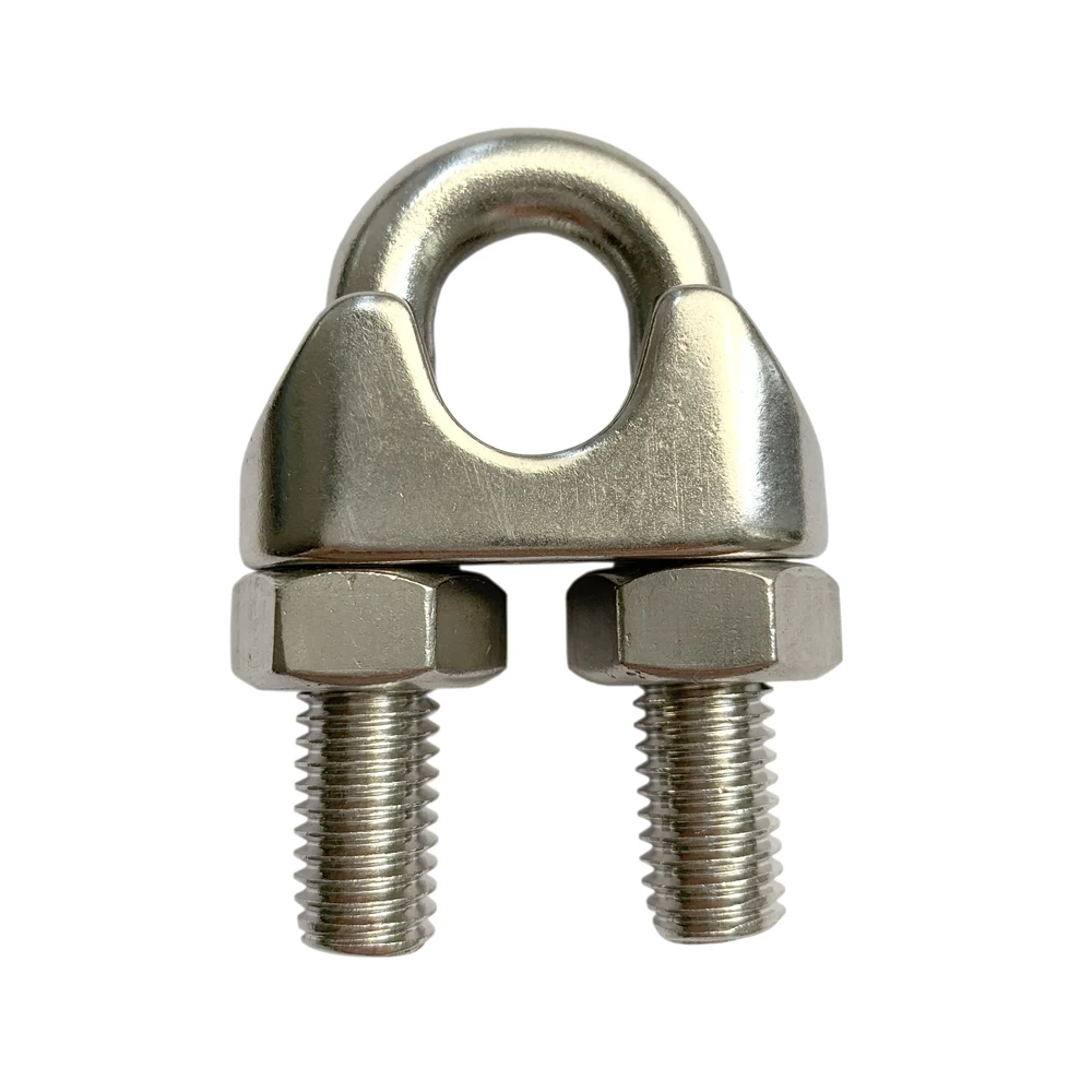 M4 Stainless steel 316 DIN741 Wire rope clip