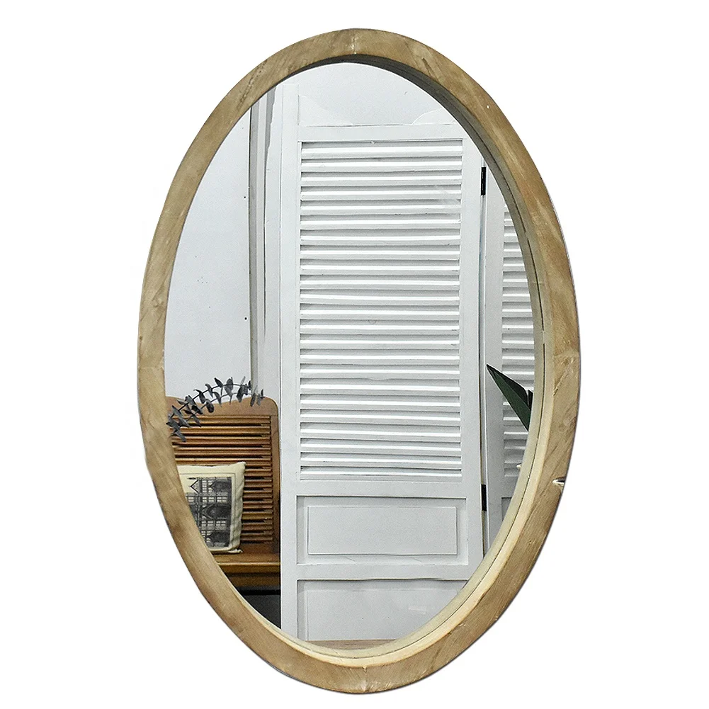 Chinese Manufacturer Vintage Industrial Shape Round Wall Mirrors, New Designs China Mirror Factory 3D Mirror Wall Mirror, Miroir
