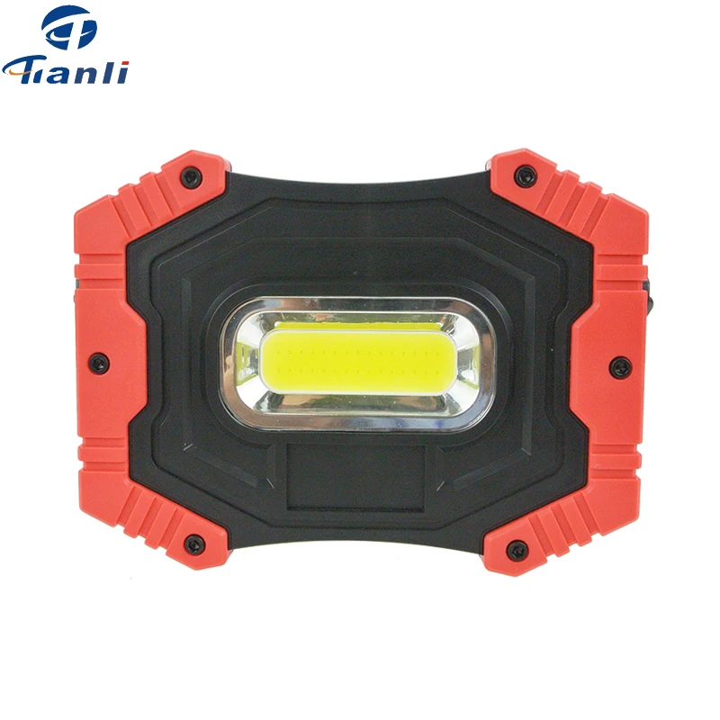 Portable LED Work Light, COB Flood Lights, Job Site Lighting, Super Bright for Outdoor Camping Hiking Car Repairing