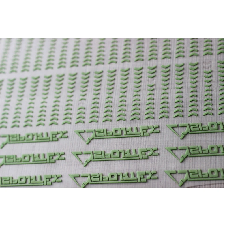 Top quality high density 3d logo sticker heat transfer