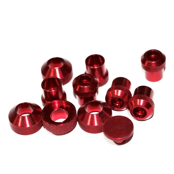 Precision Machined Color Anodizing 6061 7075 Aluminium Turning Parts