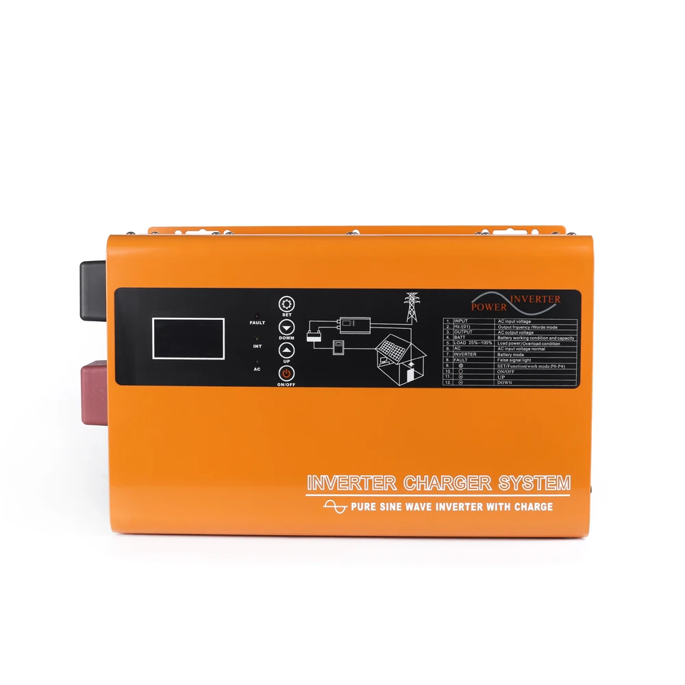 
Colombia Solar Pump Inverter 3000 Watts 12V 220V Pure Sine Wave Inverter 