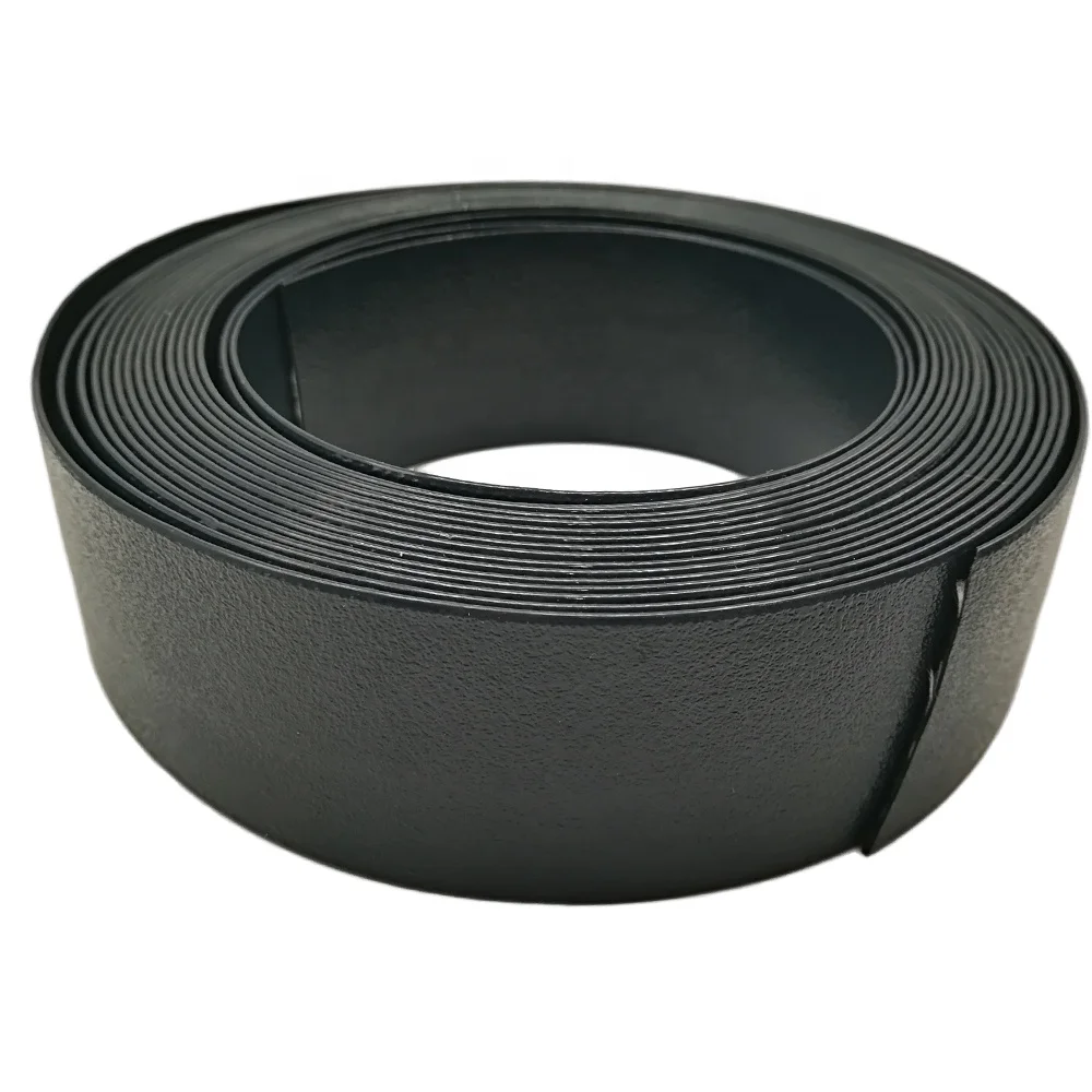Black 2 and 1.5 Inch Fire Flame Retardant Elastic TPU Polypropylene Tubular Webbing for Bag Strap