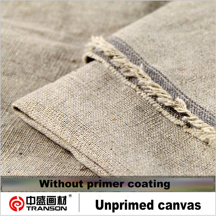 
Raw Smooth Texture 160cmArtist Painting Linen Blend Painting Unprimed Canvas 