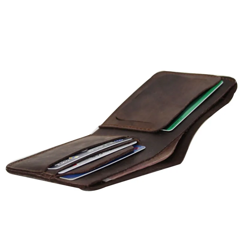 billetera Handmade Exquisite Craft top quality  Tarjetero Card Wallets  Vintage cross style cow genuine leather wallets for men