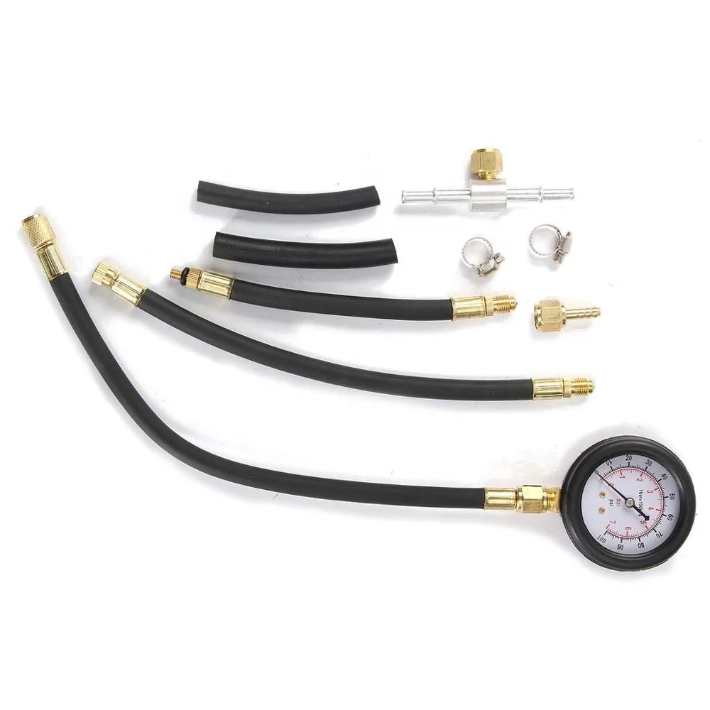 Compression Gauge Tester Oil Combustion Spraying Pressure Meter Compression Manometer