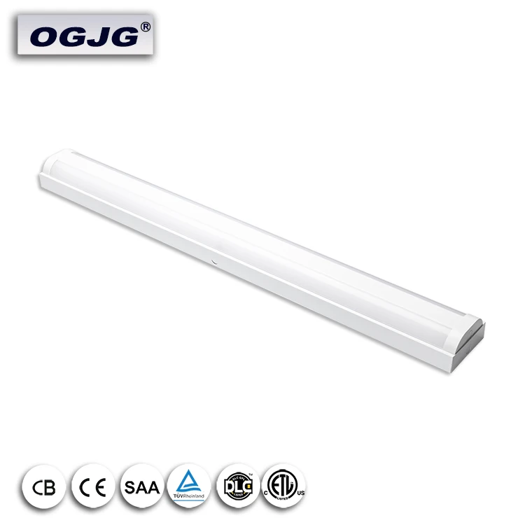 Блики Бесплатная яркость интегрированной библиотека школы влажной местах светильники ультра тонкий линейный лампы Баттен висит свет