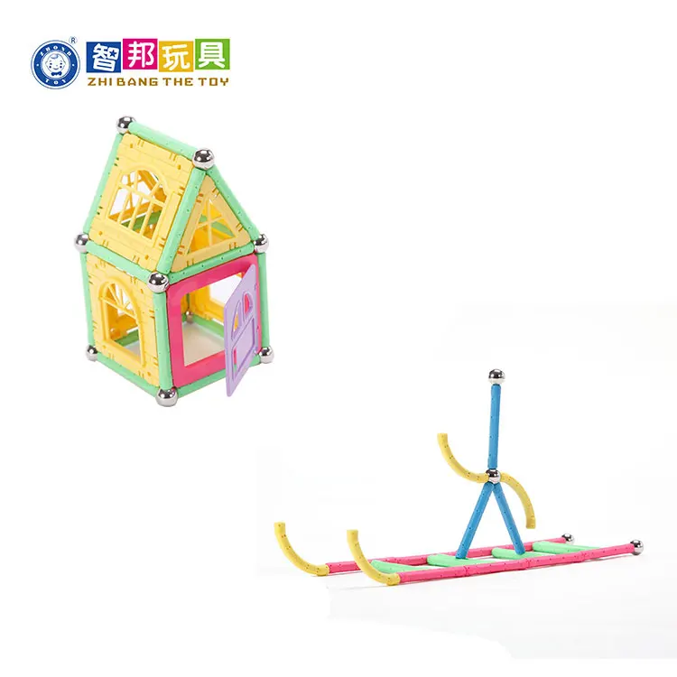 Образовательные игрушки дистрибьюторы сертификаты EN-71 ASTM Дошкольное обучение магнитная интеллектуальная игрушка-палочка