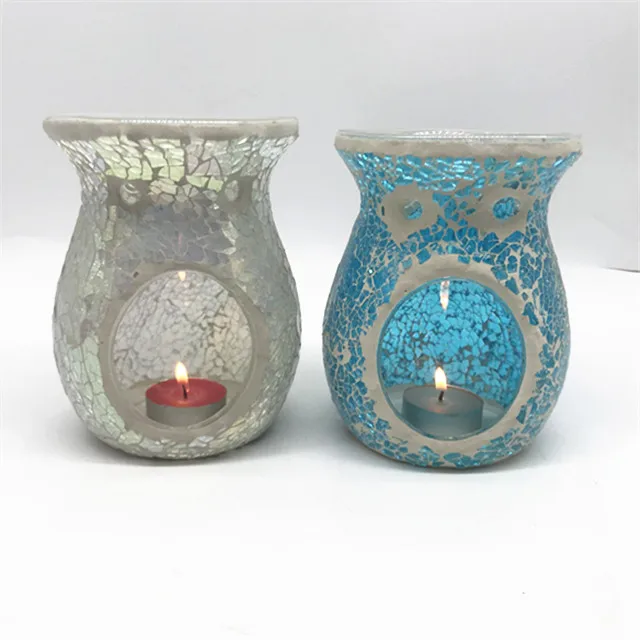 
glass mosaic candle holder mosaic glass candle holder series mosaic candle holder for decoration 