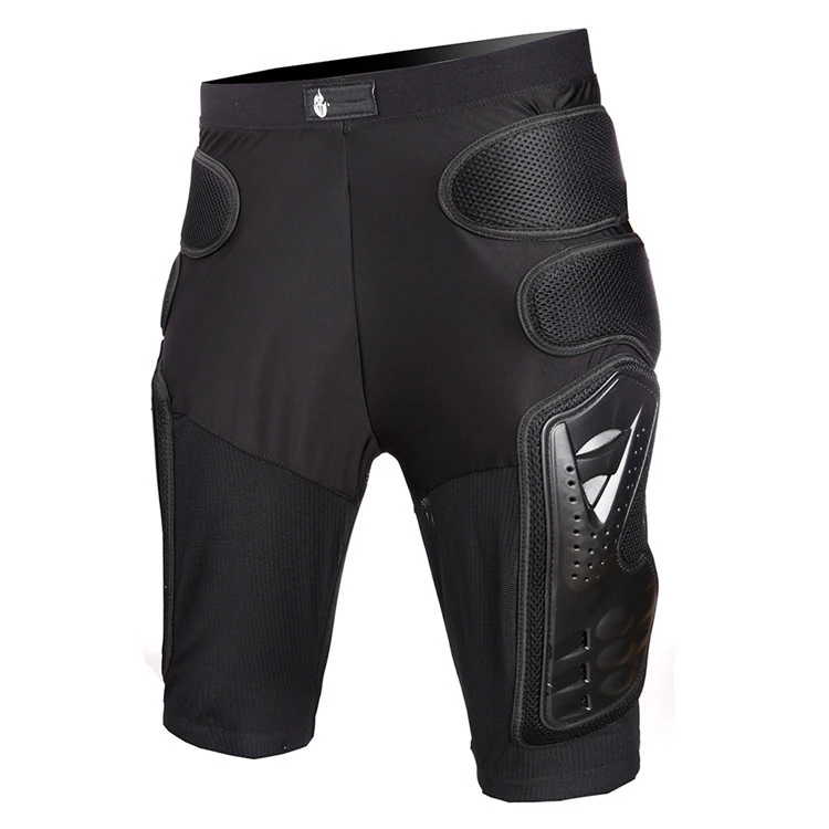 Motorcycle Motocross Protective Pants, Heavy Duty Body Protective Shorts Motorcycle Bicycle Ski Tactical Pants