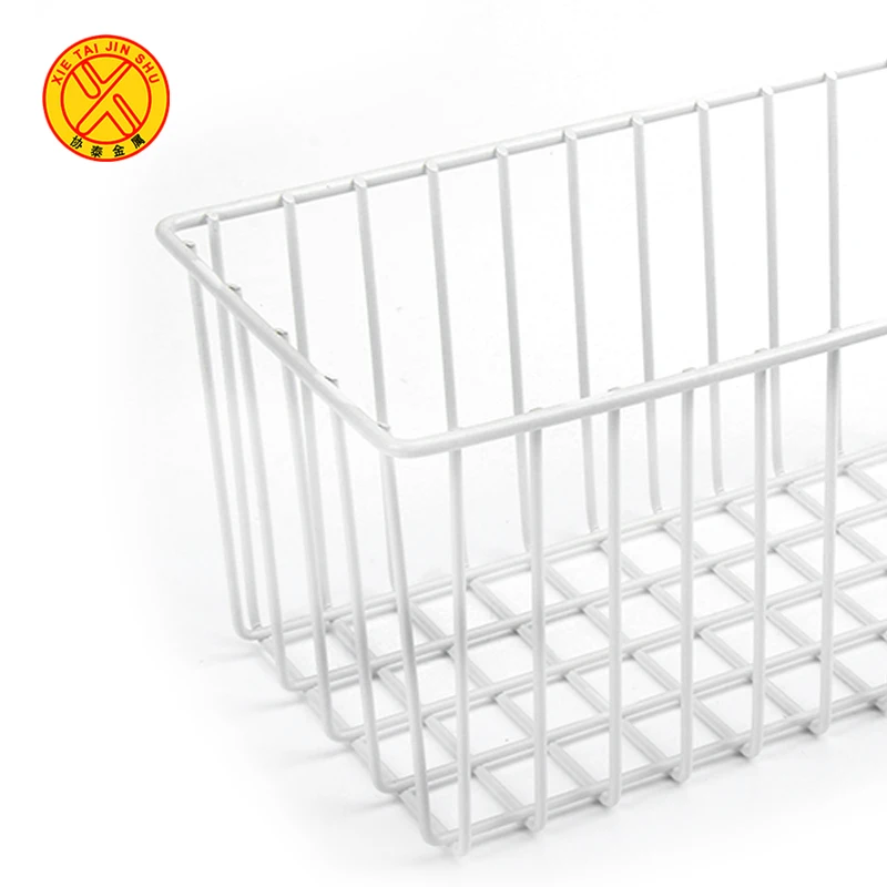 Factory Supply rectangle stainless steel wire mesh basket