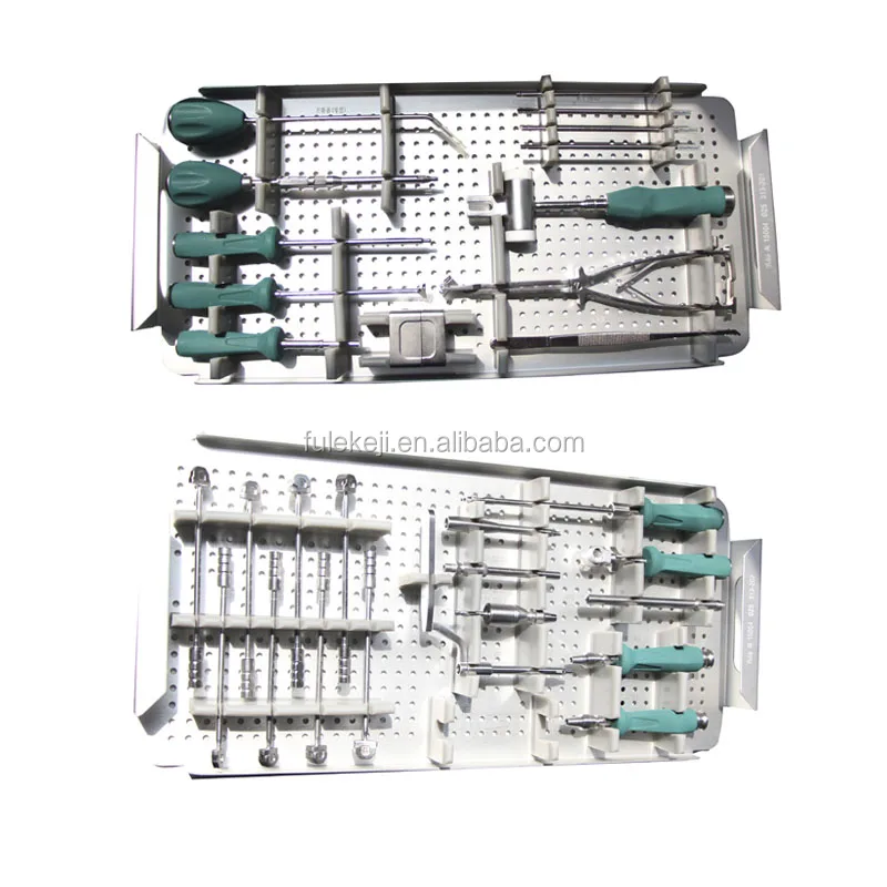 
Less Invasive spinal surgical instruments set 