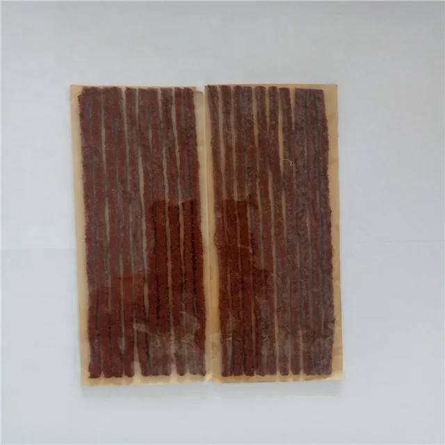 2021 Factory tubeless 100*6mm Brown Color tyre puncture repair kit strings