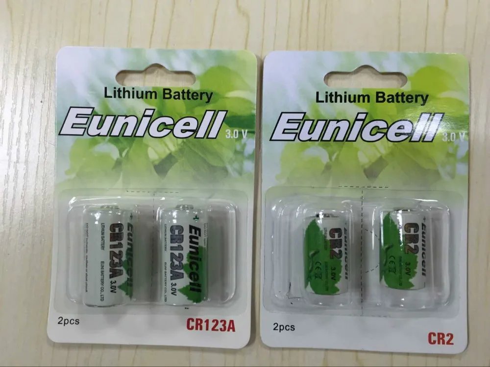 3V CR15H270 CR2 CR123A Lithium Battery With Eunicell Brand