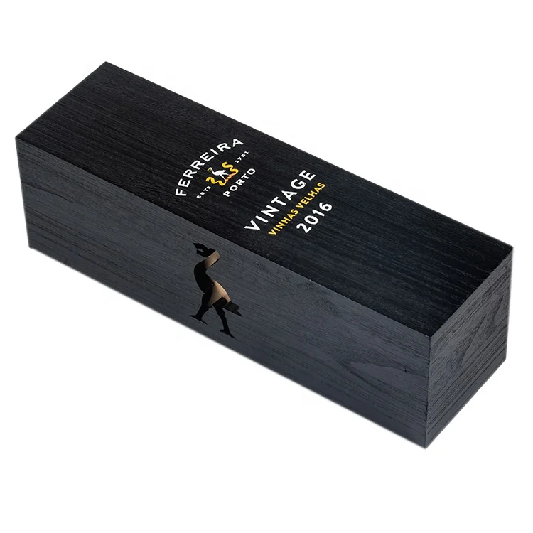 Wholesale custom wooden wine box Luxury engraving logo wine boxes