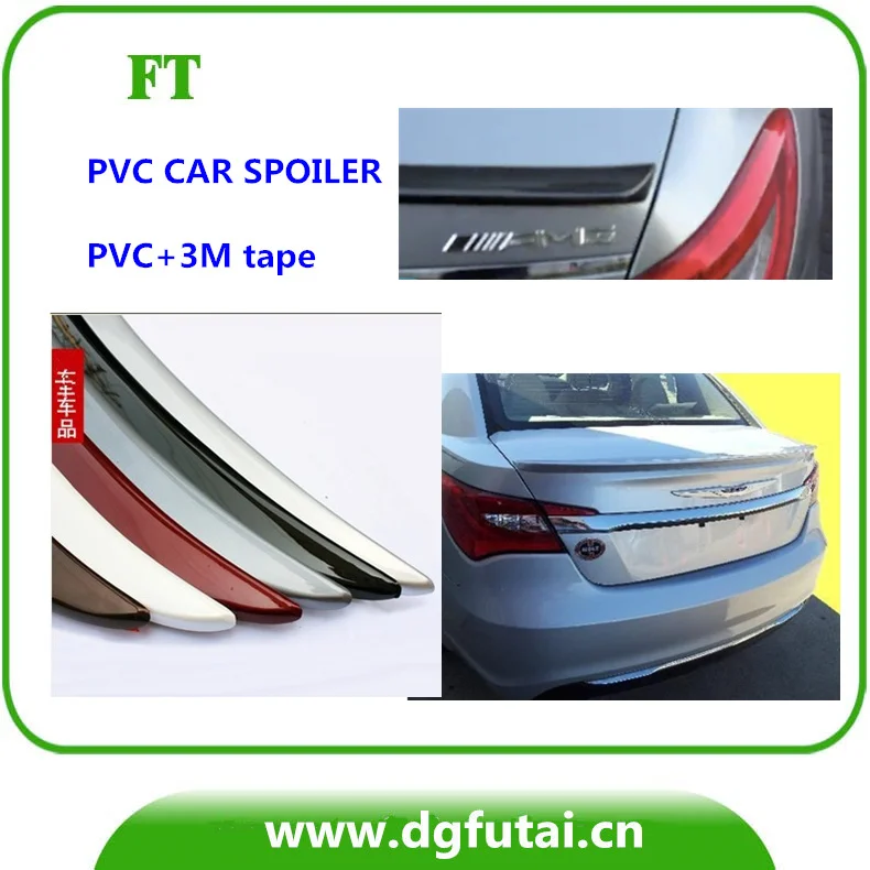
High quality durable Black car spoiler 