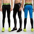 Vansydical Sport Pants Compression Tights Running Leggings Men Joggers Fitness Leggings Gym Clothing Athletic Pants Top