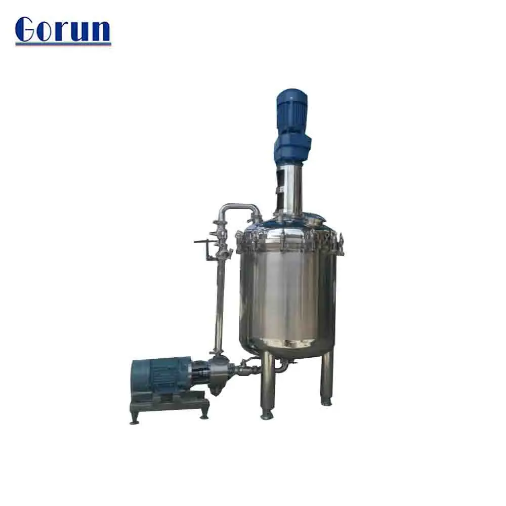 
High Quality Vaccum Homogenizer, Stainless Steel Sodas Mixing Tank 
