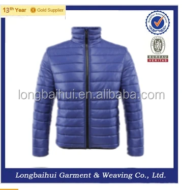 
winter light wholesale bubble jacket man 