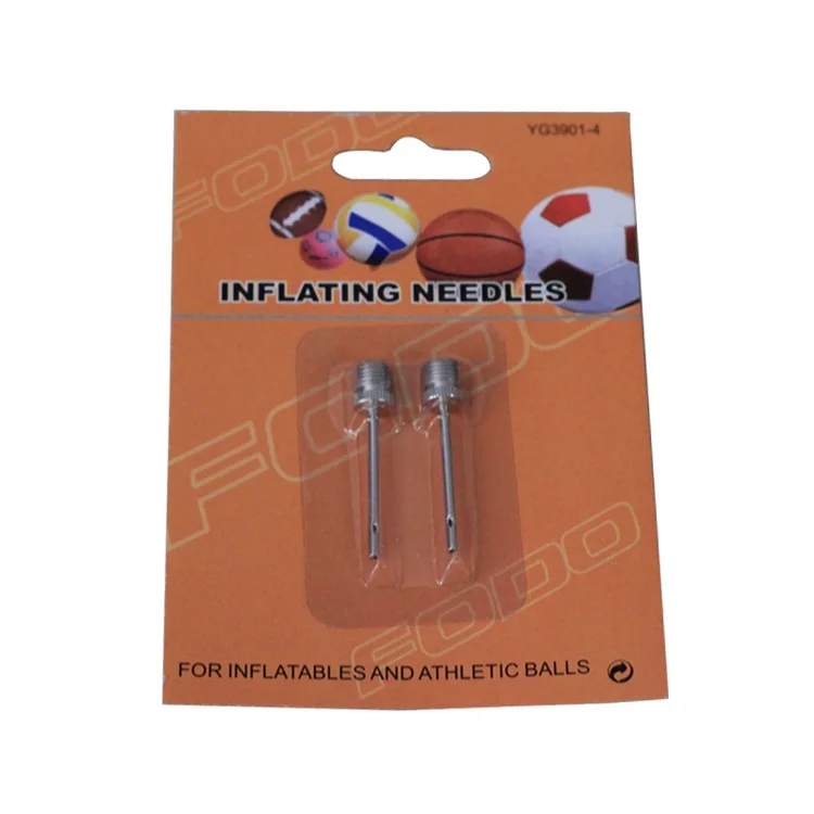 
Sport Ball Inflator Needles For Deflated Football Basketball Volleyball Inflatable Air Adapter Stainless Steel Pin (YG3905) 
