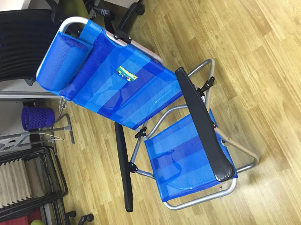 
Modern Cheap Aluminum Adjustable Outdoor Low Sand Folding Beach Chair 