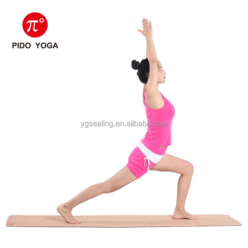 Eco friendly yoga mat natural cork mat