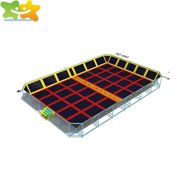 Bungy Trampoline indoor Batut Trampoline Fitness Trampoline With Handle